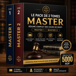 PACK MASTER DROIT — MASTER 1 & MASTER 2