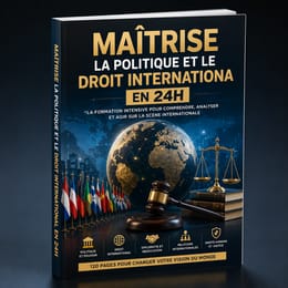 MAÎTRISE LA POLITIQUE ET LE DROIT INTERNATIONAL EN 24H
