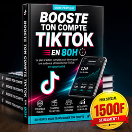 Boost ton compte tiktok en 80H