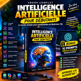 Intelligence Artificielle pour Débutants : Le Guide Simple pour Comprendre et Maîtriser l’IA