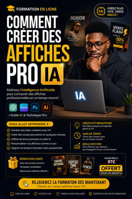 COMMENT CRÉER DES AFFICHES PRO AVEC IA