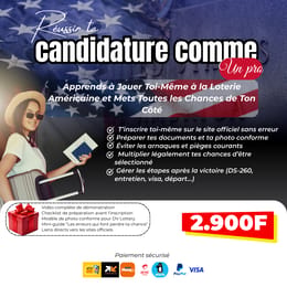 🎯Reussir et jouer soit même à la Loterie Américaine (DV Lottery