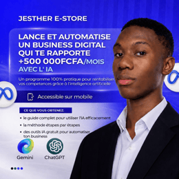 Crée et Automatise un business digital en 5 jours qui te rapporte +500 000FCFA/mois