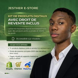 Digital resell kit : Lance ton business digital dès aujourd'hui sans crée un seul produit