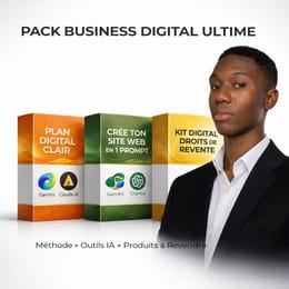 Jesther E-Store Bundle: Ton kit complet pour lancer et automatiser ton business digital avec l'IA
