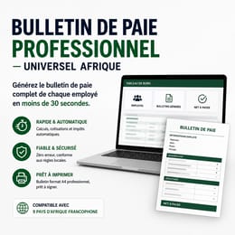 Bulletin de paie Professionnel_
