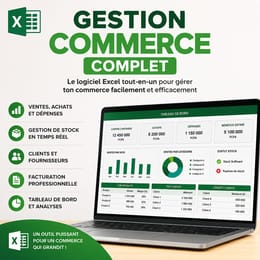 Logiciel Gestion de Stock très complet + Vidéo Guide