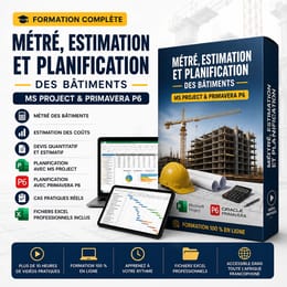Formation en métré,MS project et Primavera P6