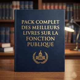 ⚖ PACK COMPLET DES LIVRES EN FONCTION PUBLIQUE