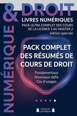 PACK DE LA LICENCE 1 AU MASTER