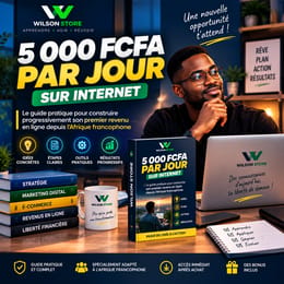 5 000 FCFA PAR JOUR SUR INTERNET