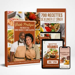 PACK DE 700 RECETTES POUR DIABÉTIQUES (Sans sucre, sans gluten).