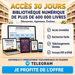 Accès 30 jours à la bibliothèque numérique de plus de 600 000 livres