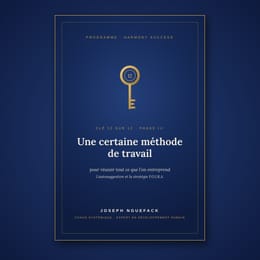 Clé 12 · Une certaine méthode de travail