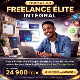 Pack Elite de 7 Formations Freelance Afrique