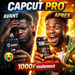 ⚡ CapCut  sans filigrane pour montage vidéo PRO sur mobile