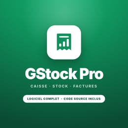 GStock Pro — Logiciel de caisse, stock et facturation
