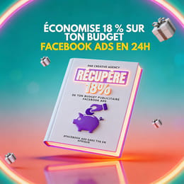 Économise 18 % sur ton budget Facebook Ads en 24h