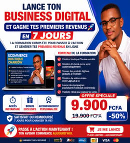 Génère de l’Argent avec des Produits Digitaux en Afrique (Même Sans Stock !)