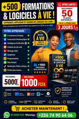 PACK ULTIME 2026  À VIE (+ DROIT DE REVENTE)