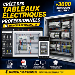 ⚡ Concevez des Tableaux Électriques Professionnels en Quelques Minutes