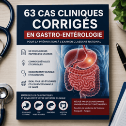 📚 63 Cas Cliniques Corrigés en Gastro-Entérologie