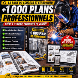 ⚒️ +1 000 Plans que Tous les Soudeurs Devraient Posséder