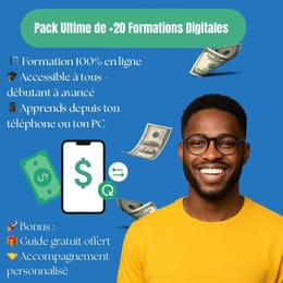 Formation vente de produits digitaux avec Chariow
