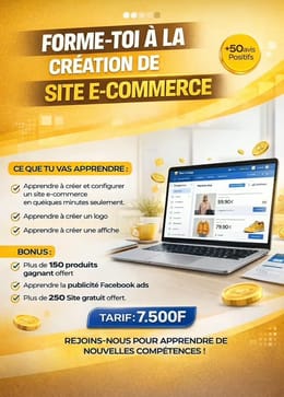 Création de site E-commerce