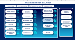 FICHIER EXCEL DE TRAITEMENT DES SALAIRES AUTOMATIQUE - VERSION 6