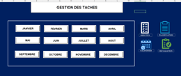 FICHIER EXCEL DE GESTION ET SUIVI DES TÂCHES