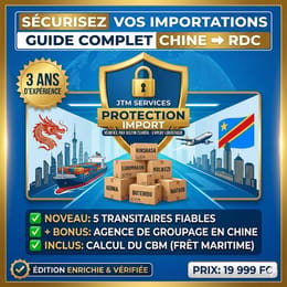Achat Chine- RDC : 7 Meilleurs Transitaires de Confiance + Bonus Groupage