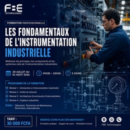 10 — Instrumentation Industrielle : mesurer la température, la pression et le débit