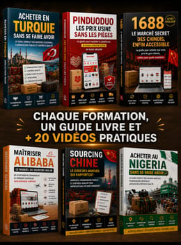 MULTI-FORMATIONS PRO SOURCING et IMPORTATIONS  : Alibaba • 1688 • Pinduoduo • Turquie • Nigeria
