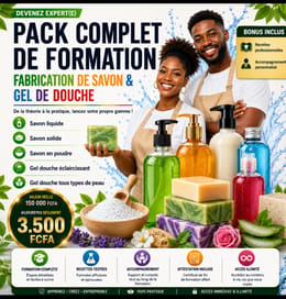 La Formation Ultime en Savonnerie : Fabriquez, Personnalisez et Commercialisez Vos Propres Savons