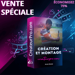 Createur Pro: Filmage et Montage vidéo