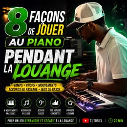 8 Façon de jouer au piano pendant la louange | Vamp, Chops, Mouvements & Accords de passage