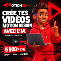 Crée des vidéos motion design tellement pros que les gens achètent ton produit.