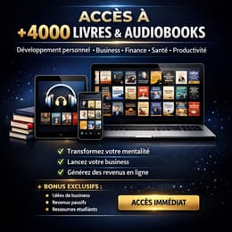 📚 PACK ULTIME DE PLUS DE 4 000 LIVRES, E-BOOKS & AUDIOBOOKS