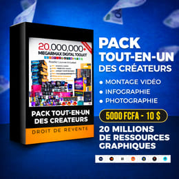 Le Pack Tout-en-Un des Créateurs : Des Millions de Ressources à Télécharger Immédiatement