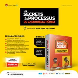 MON MINI GUIDE EN CREATION DE CARROUSEL (3h de formation)