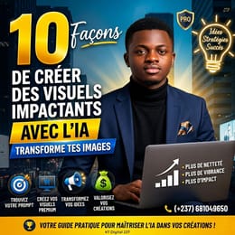 CRÉATION DES AFFICHES QUI VENDENT GRACE À L'IA
