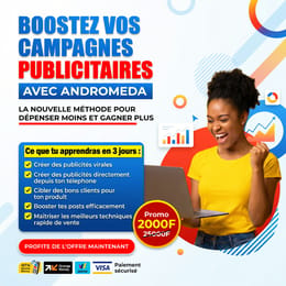 FORMATION COMPLETE PUBLICITÉ FACEBOOK ANDROMEDA