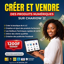 CRÉE TA BOUTIQUE EN LIGNE AUJOURD'HUI ET COMMENCE À GAGNER DE L'ARGENT MEME QUAND TU DORS
