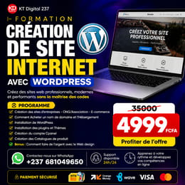 CRÉATION DE SITE INTERNET AVEC WORDPRESS