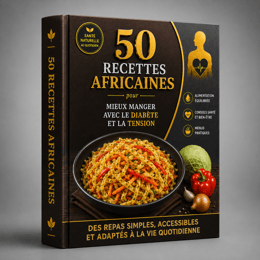 MON GUIDE AFRICAIN ANTI-DIABÈTE & TENSION: 50 recettes africaines pour mieux manger au quotidien