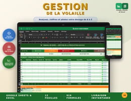 🐔 Gestion de la production Avicole