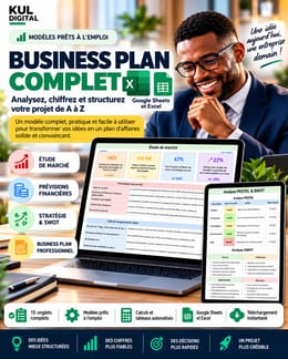Modèle Business Plan: Tous Types de Projets + Exemple Pratique