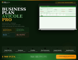 Business plan pour poulet de chair et pondeuse
