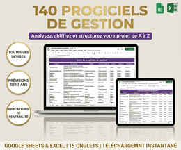 Boostez votre expertise avec 140 Progiciels de gestion